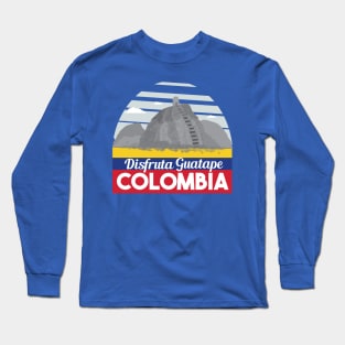 Disfruta Guatape Colombia Long Sleeve T-Shirt